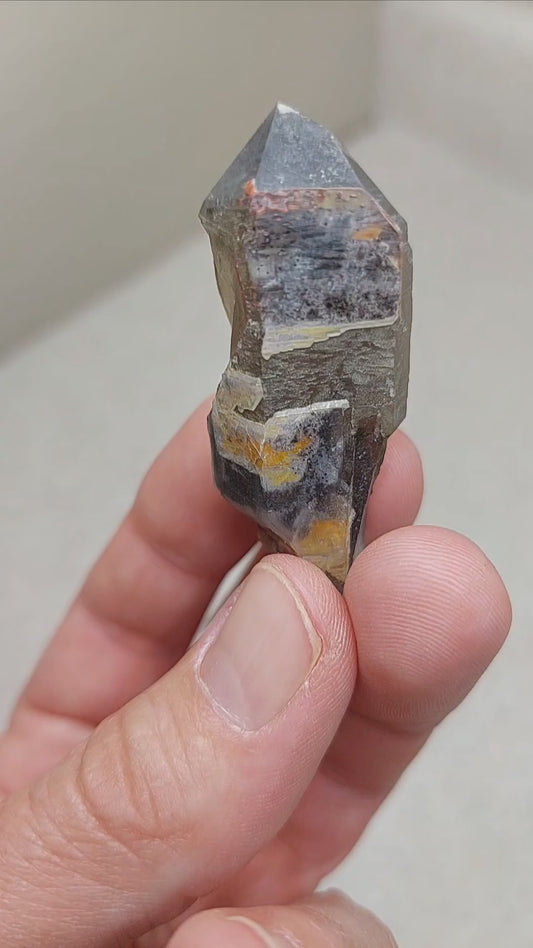 Very Unique Smoky Quartz Astro Crystal 🖤🔥
